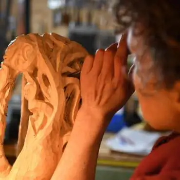 Ramona Bachtiger et Vincent Givogre - sculpteurs sur bois