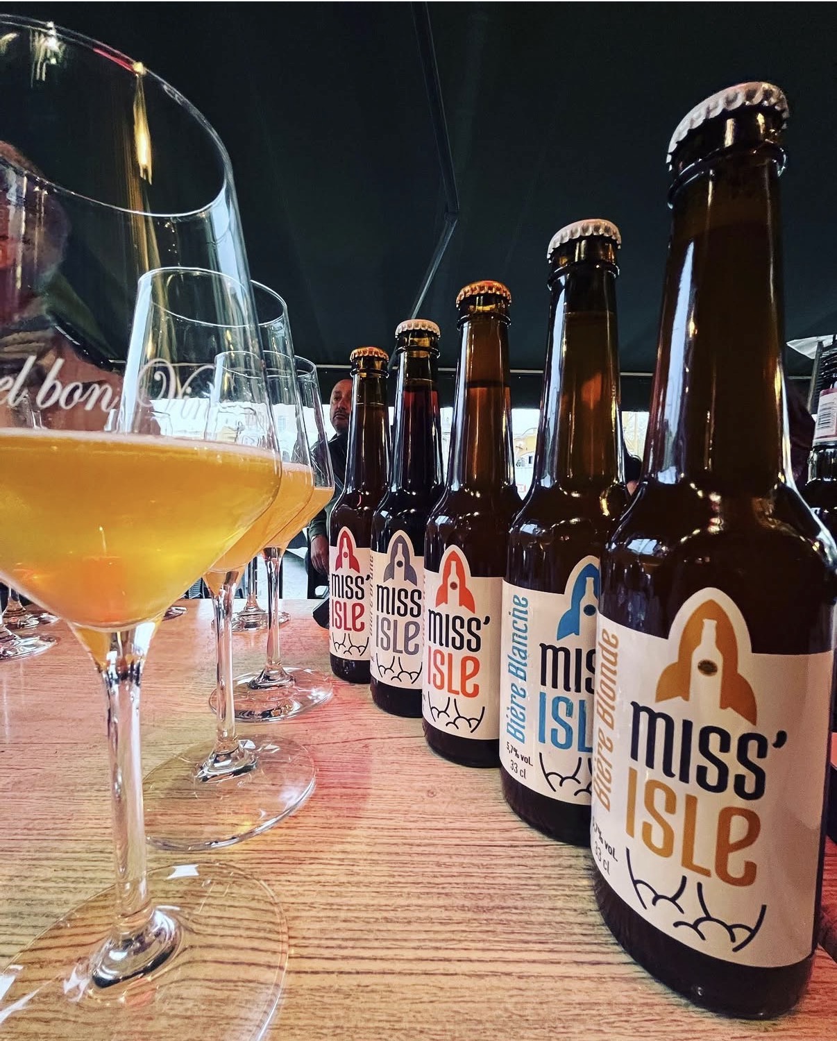 Partie de gamme de la bière miss'isle