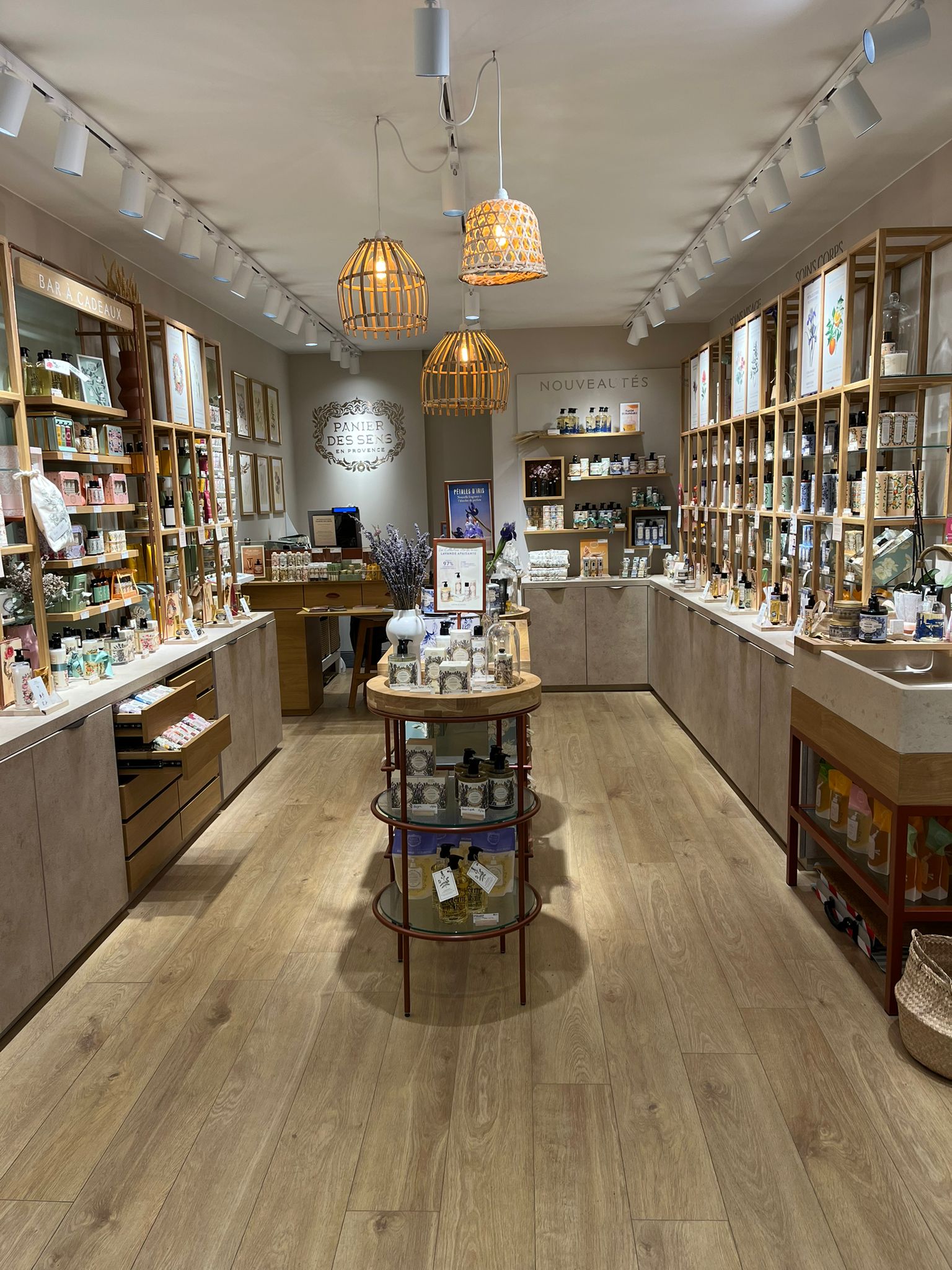 Produits de la boutique du panier des sens
