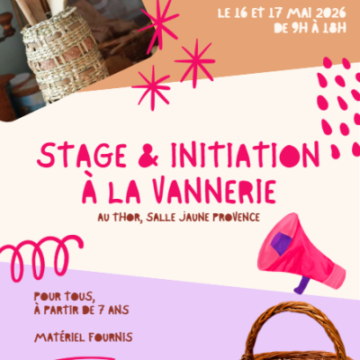 Stage & Initiation à la vannerie