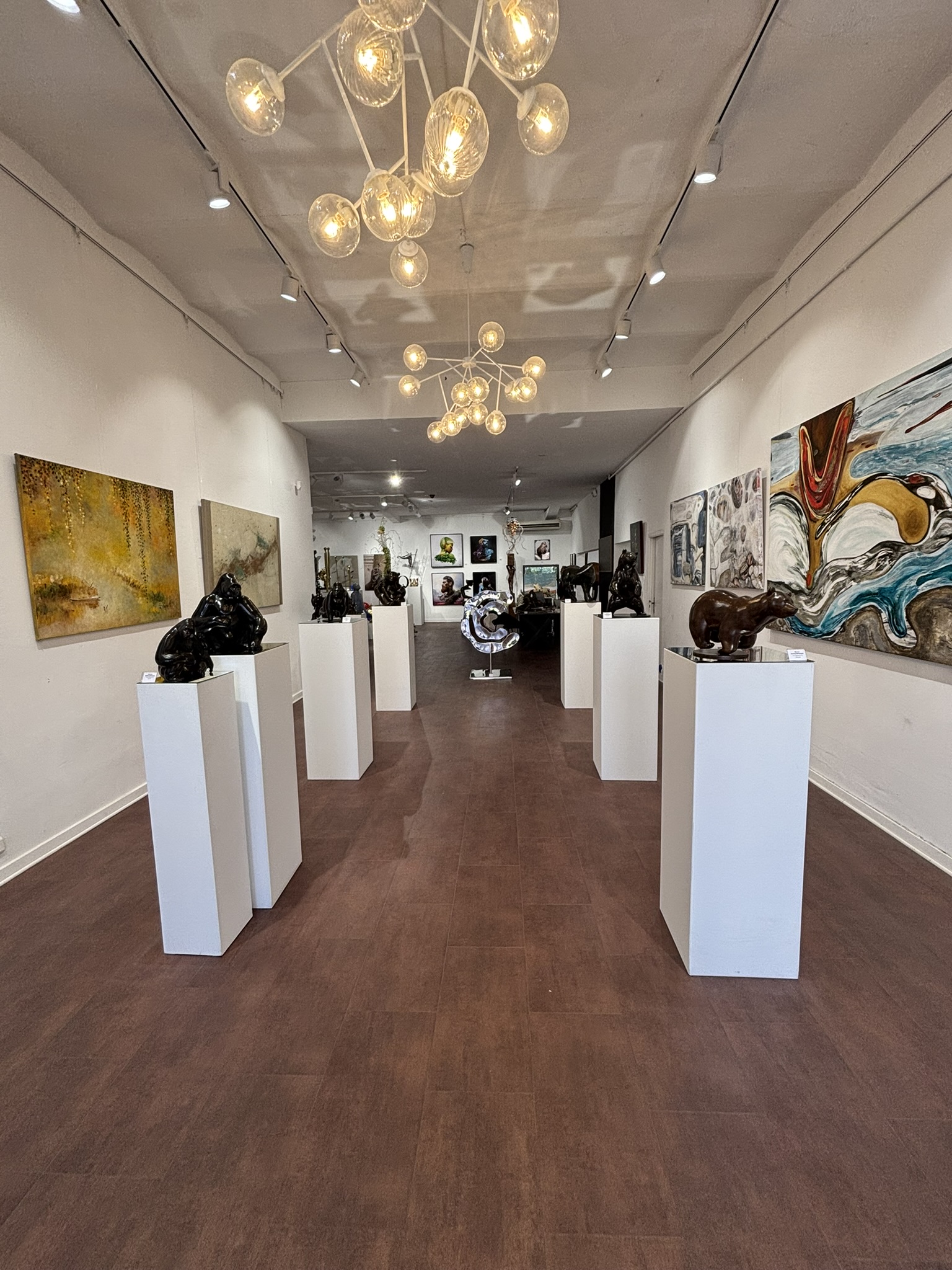 Sculptures et peintures 