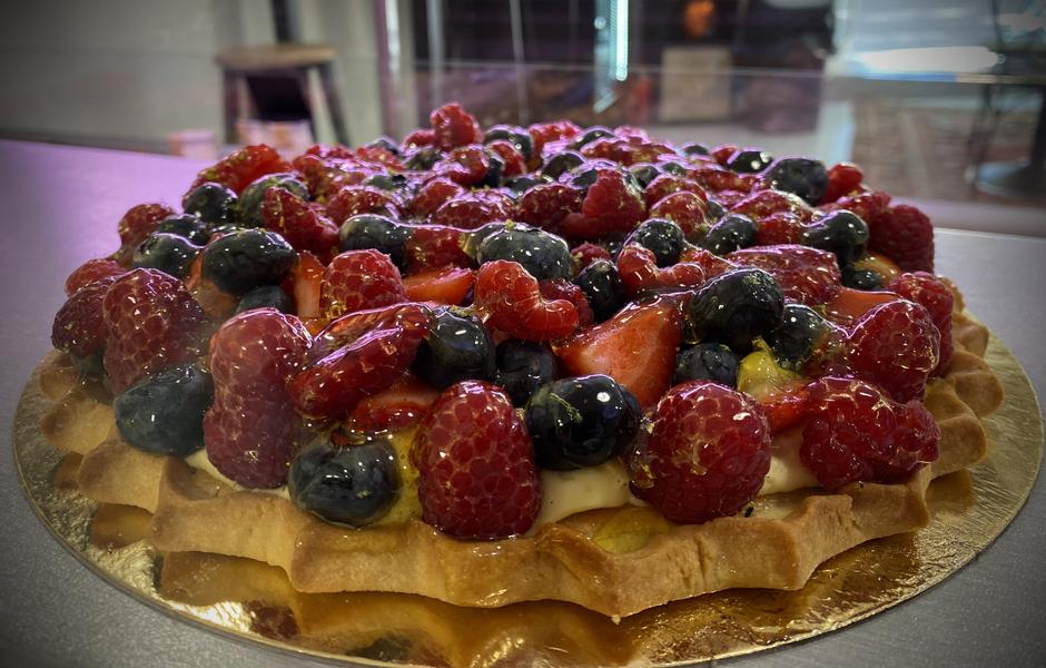 Tarte aux fruits rouges