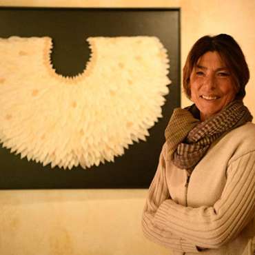 Exposition temporaire  Mémoire de feuilles  - Rencontre avec l'artiste