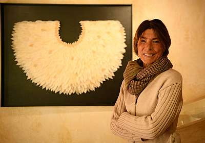 Exposition temporaire  Mémoire de feuilles  - Rencontre avec l'artiste