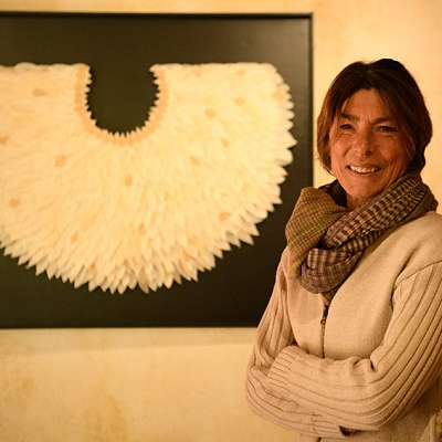 Exposition temporaire  Mémoire de feuilles  - Rencontre avec l'artiste