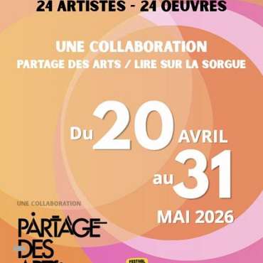 Exposition Partage des Arts - Lire sur la Sorgue