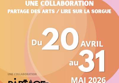 Exposition Partage des Arts - Lire sur la Sorgue