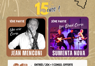 Concert LIVE au parfum Corse