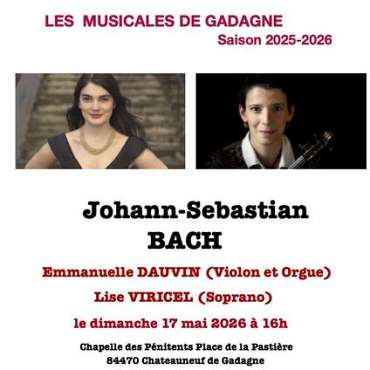 Musicales de Gadagne Concert du 17 mai 2026