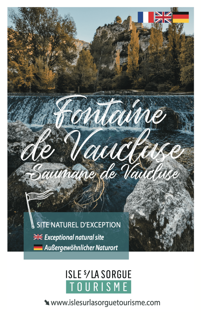 PLAN DE FONTAINE DE VAUCLUSE