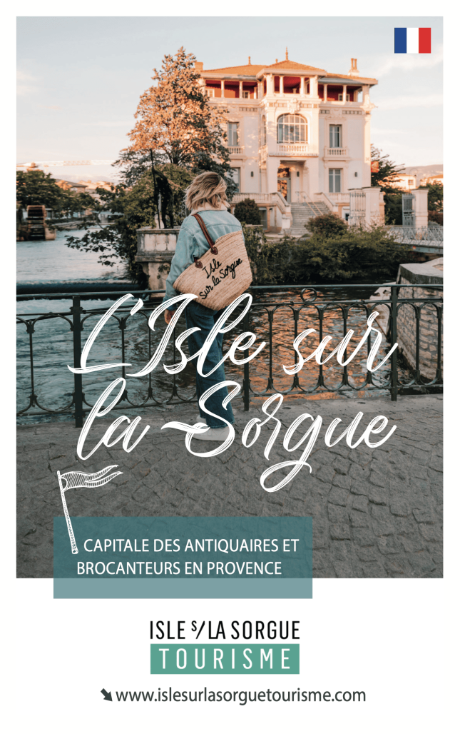 Plan de L'Isle-sur-la-Sorgue Anglais - Allemand