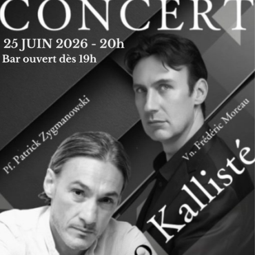 Concert Piano et Violon - Patrick Zygmanovsi et Frédéric Moreau