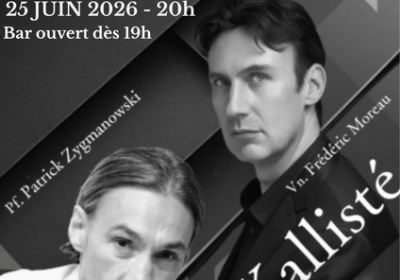 Concert Piano et Violon - Patrick Zygmanovsi et Frédéric Moreau