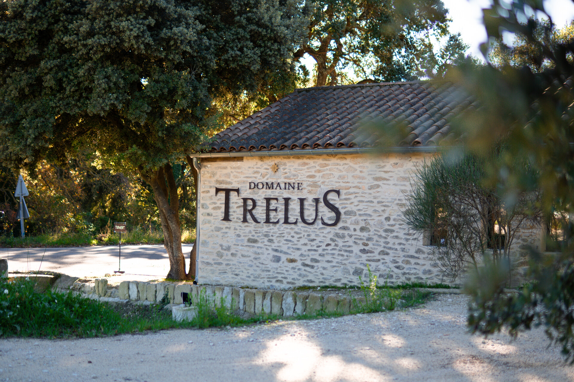 Caveau de dégustation du domaine TréluS