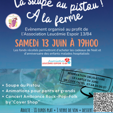 Soupe au pistou à la ferme