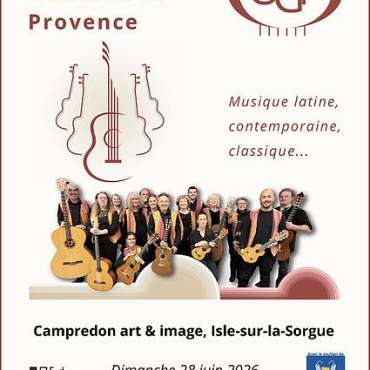Orchestre de Guitares de Provence à Campredon
