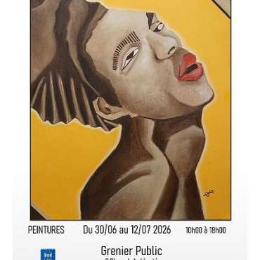 Exposition de peintures de Yves Roger Chmielewski-Grandi