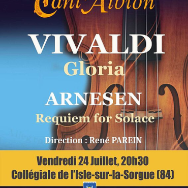 VIVALDI et ARNESEN par le Chœur et l'Orchestre Cant'Albion