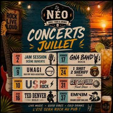 Juillet au NÉO
