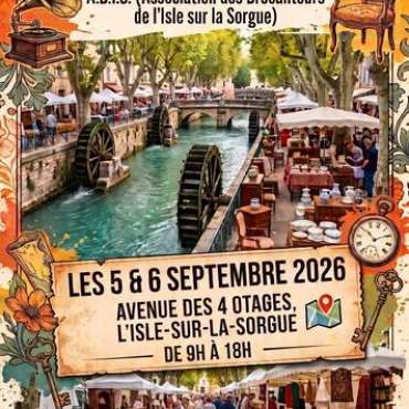 FOIRE A LA BROCANTE DE SEPTEMBRE 2026