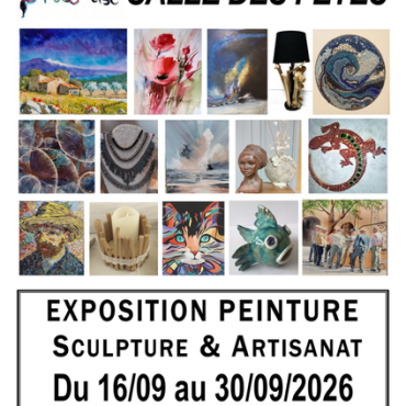 Exposition Peinture, Sculpture et Artisanat