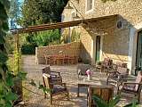terrasse salle à manger extérieure