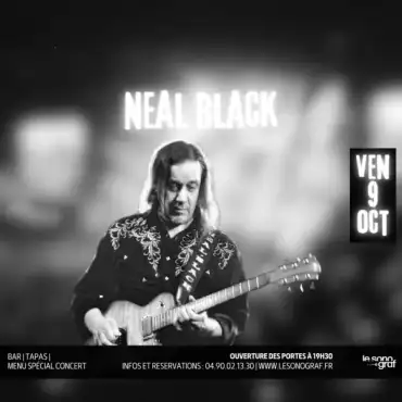 Neil Black en concert au Sonograf