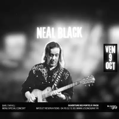 Neil Black en concert au Sonograf