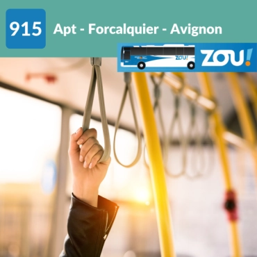 BUS N°915 : Apt - FORCALQUIER - AVIGNON