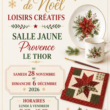Exposition de Noël Loisirs Créatifs