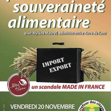 Pour une souveraineté alimentaire