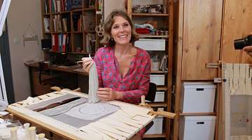 Magali Beaumont, brodeuse d'art 